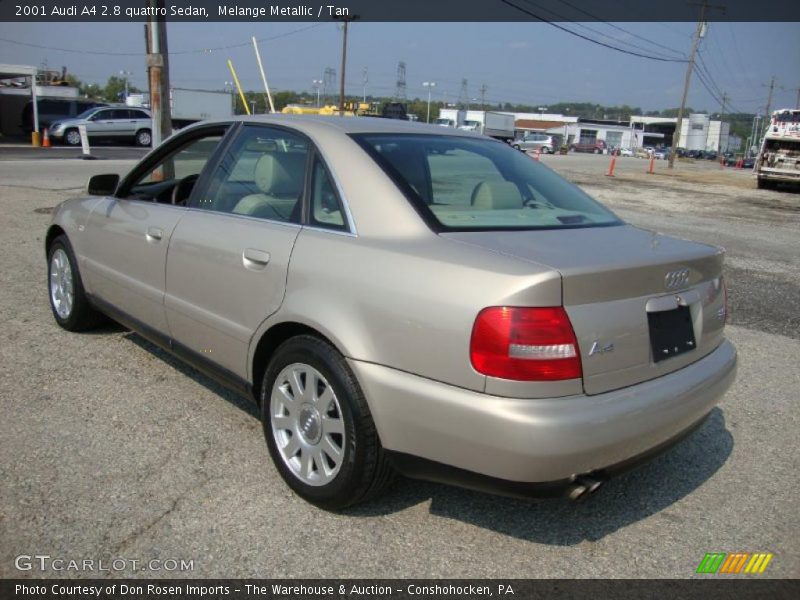 Melange Metallic / Tan 2001 Audi A4 2.8 quattro Sedan