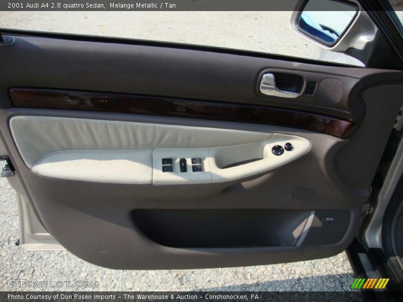 Melange Metallic / Tan 2001 Audi A4 2.8 quattro Sedan