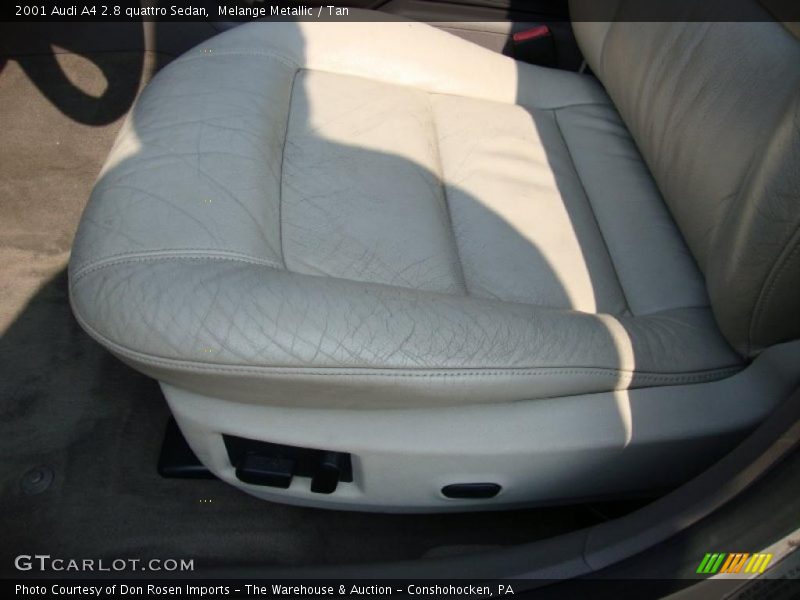 Melange Metallic / Tan 2001 Audi A4 2.8 quattro Sedan