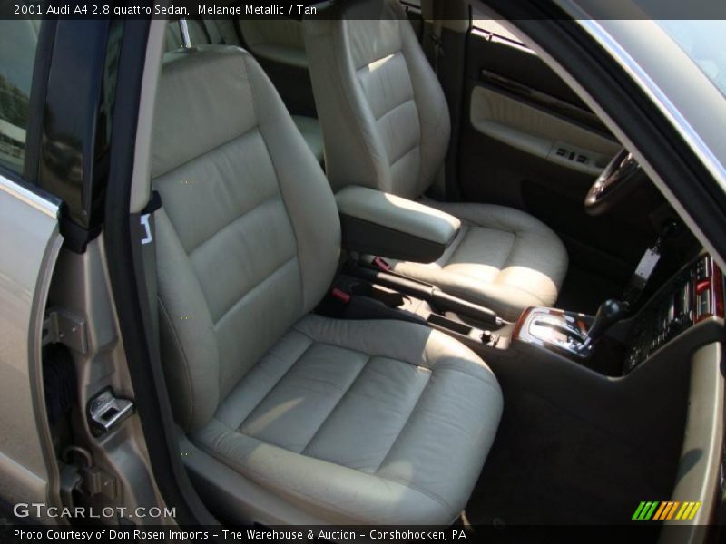 Melange Metallic / Tan 2001 Audi A4 2.8 quattro Sedan