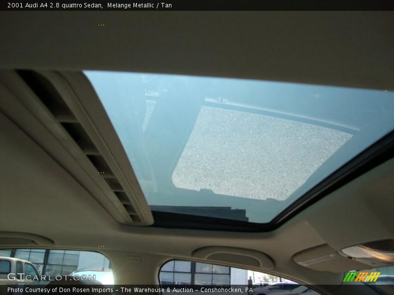 Melange Metallic / Tan 2001 Audi A4 2.8 quattro Sedan
