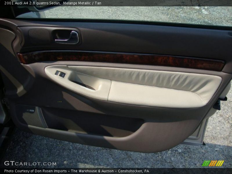 Melange Metallic / Tan 2001 Audi A4 2.8 quattro Sedan
