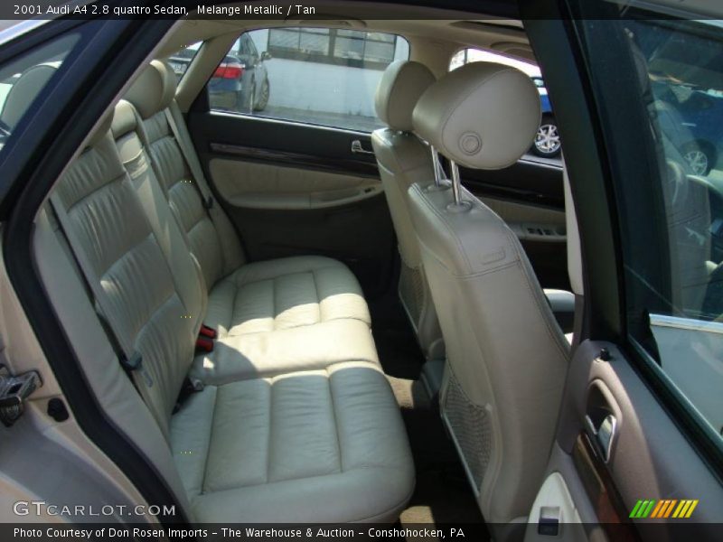 Melange Metallic / Tan 2001 Audi A4 2.8 quattro Sedan