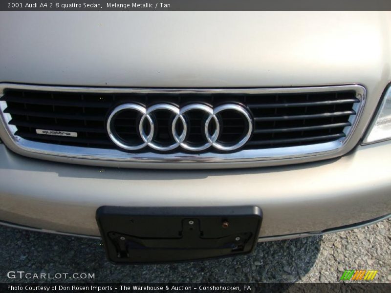 Melange Metallic / Tan 2001 Audi A4 2.8 quattro Sedan