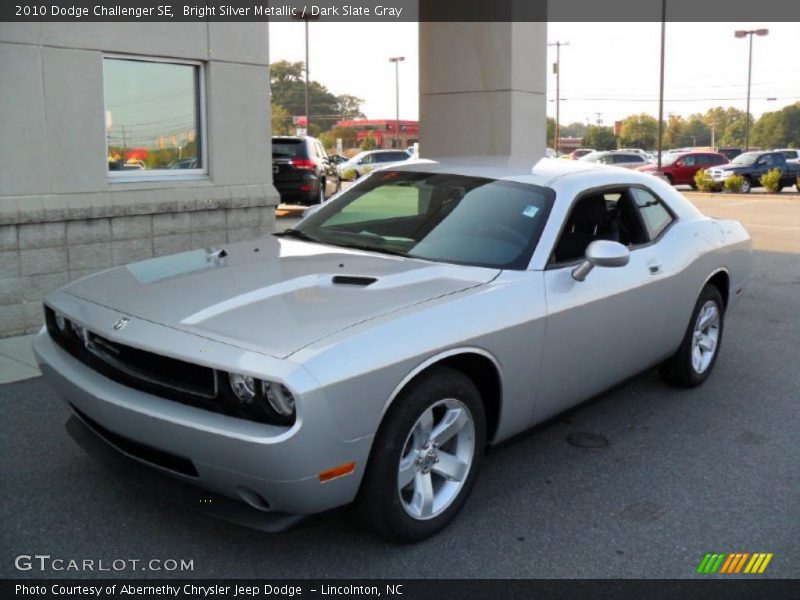 Bright Silver Metallic / Dark Slate Gray 2010 Dodge Challenger SE