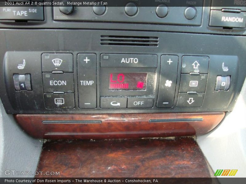 Melange Metallic / Tan 2001 Audi A4 2.8 quattro Sedan