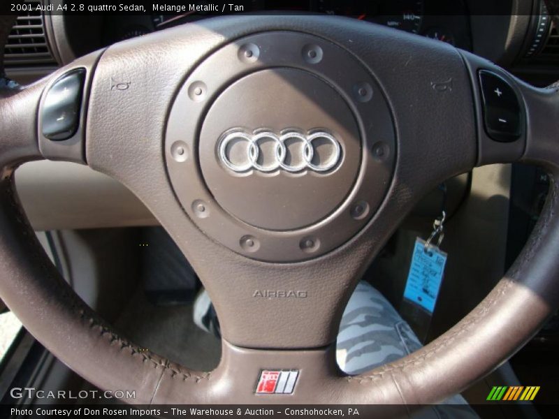 Melange Metallic / Tan 2001 Audi A4 2.8 quattro Sedan