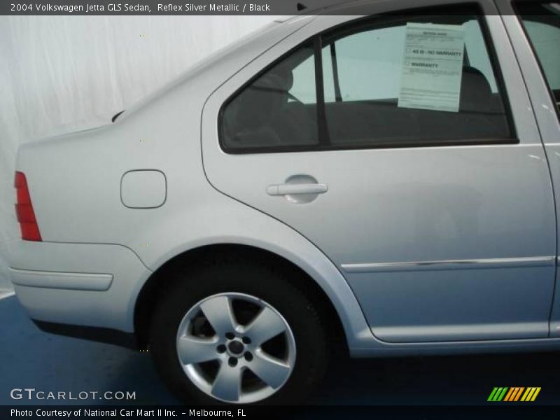 Reflex Silver Metallic / Black 2004 Volkswagen Jetta GLS Sedan