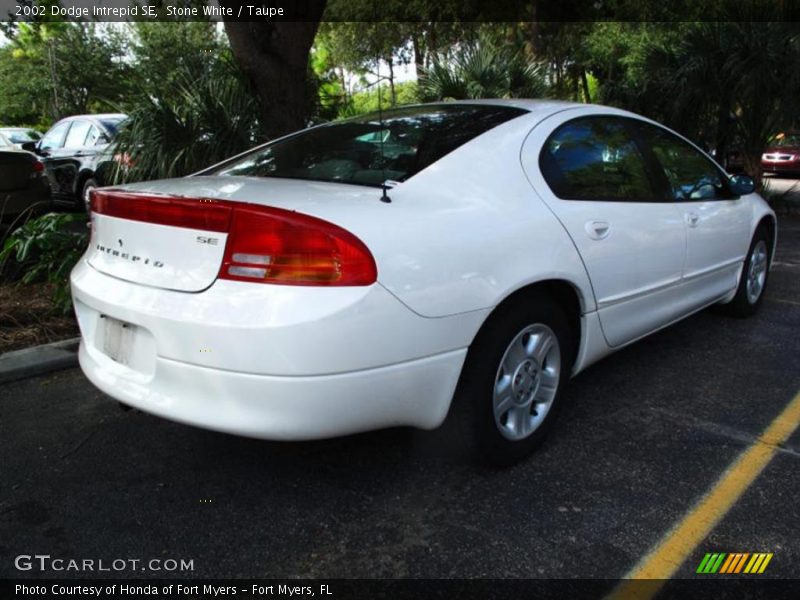 Stone White / Taupe 2002 Dodge Intrepid SE