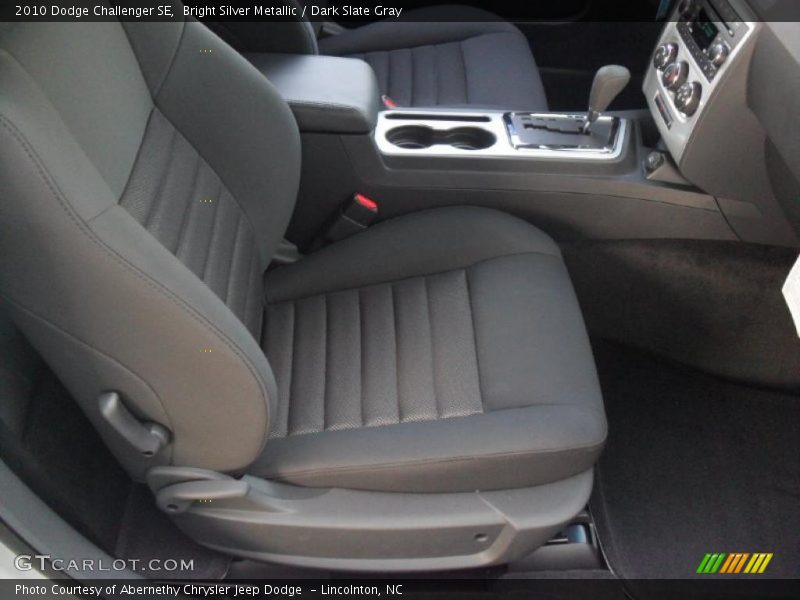 Bright Silver Metallic / Dark Slate Gray 2010 Dodge Challenger SE