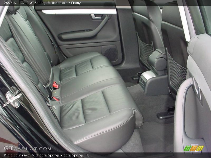 Brilliant Black / Ebony 2007 Audi A4 2.0T Sedan