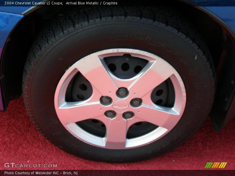 Arrival Blue Metallic / Graphite 2004 Chevrolet Cavalier LS Coupe