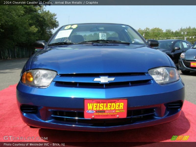 Arrival Blue Metallic / Graphite 2004 Chevrolet Cavalier LS Coupe