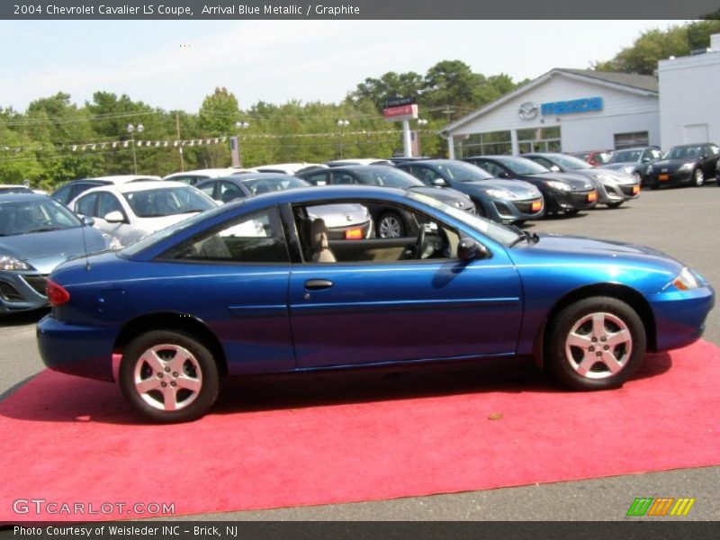 Arrival Blue Metallic / Graphite 2004 Chevrolet Cavalier LS Coupe