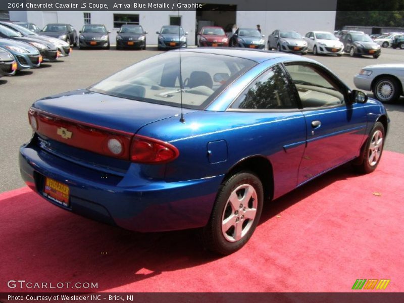 Arrival Blue Metallic / Graphite 2004 Chevrolet Cavalier LS Coupe