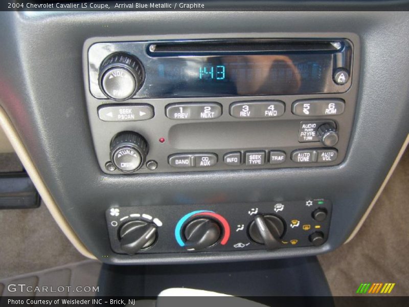 Arrival Blue Metallic / Graphite 2004 Chevrolet Cavalier LS Coupe