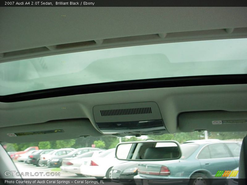 Brilliant Black / Ebony 2007 Audi A4 2.0T Sedan