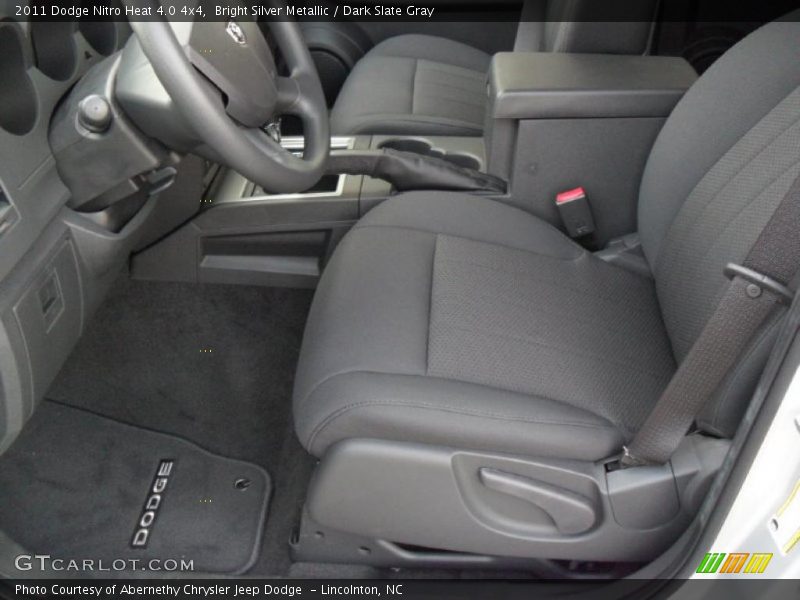 Bright Silver Metallic / Dark Slate Gray 2011 Dodge Nitro Heat 4.0 4x4