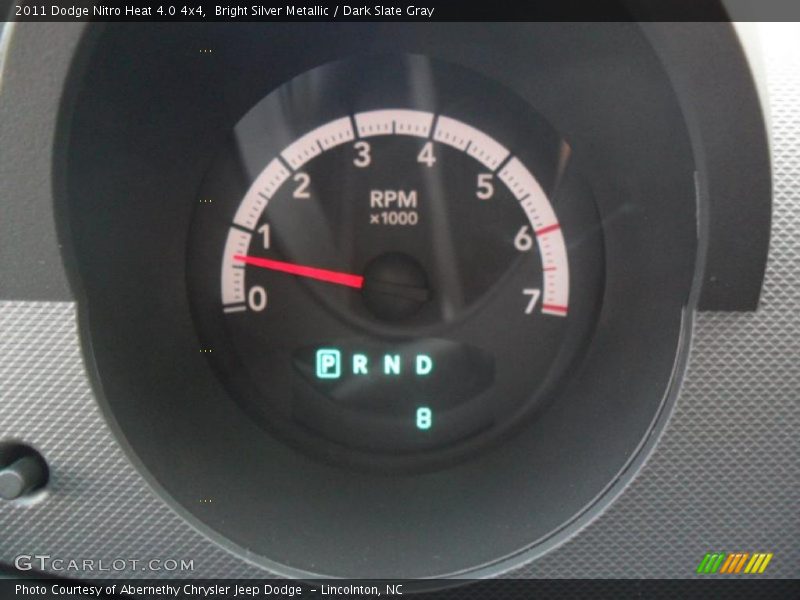 Bright Silver Metallic / Dark Slate Gray 2011 Dodge Nitro Heat 4.0 4x4