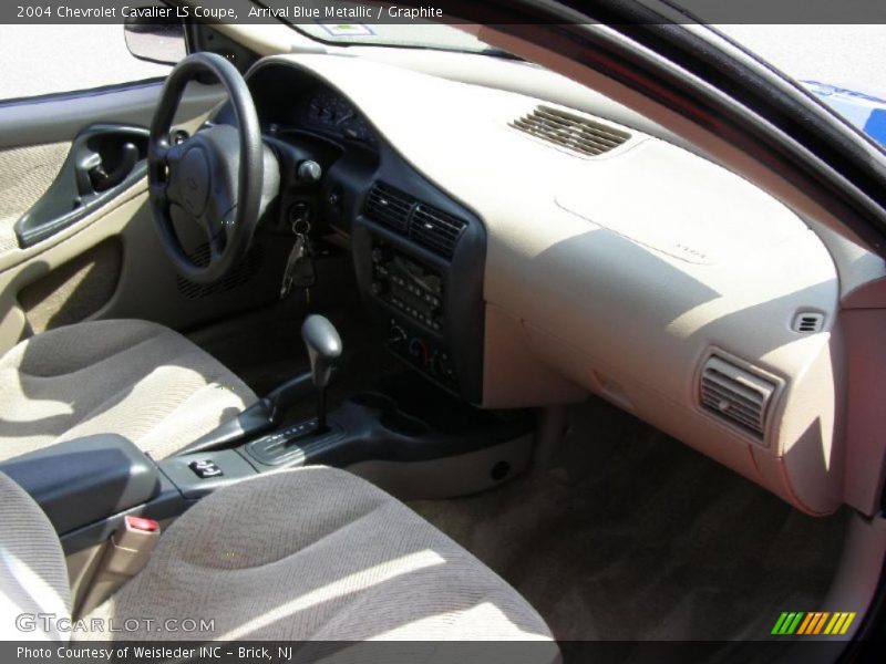 Arrival Blue Metallic / Graphite 2004 Chevrolet Cavalier LS Coupe