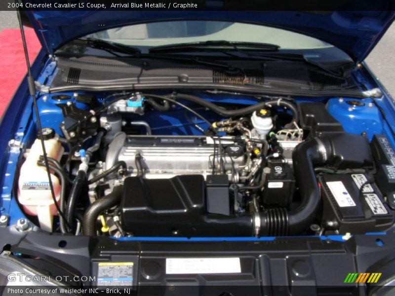 Arrival Blue Metallic / Graphite 2004 Chevrolet Cavalier LS Coupe