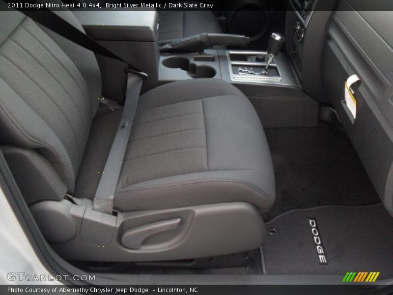 Bright Silver Metallic / Dark Slate Gray 2011 Dodge Nitro Heat 4.0 4x4