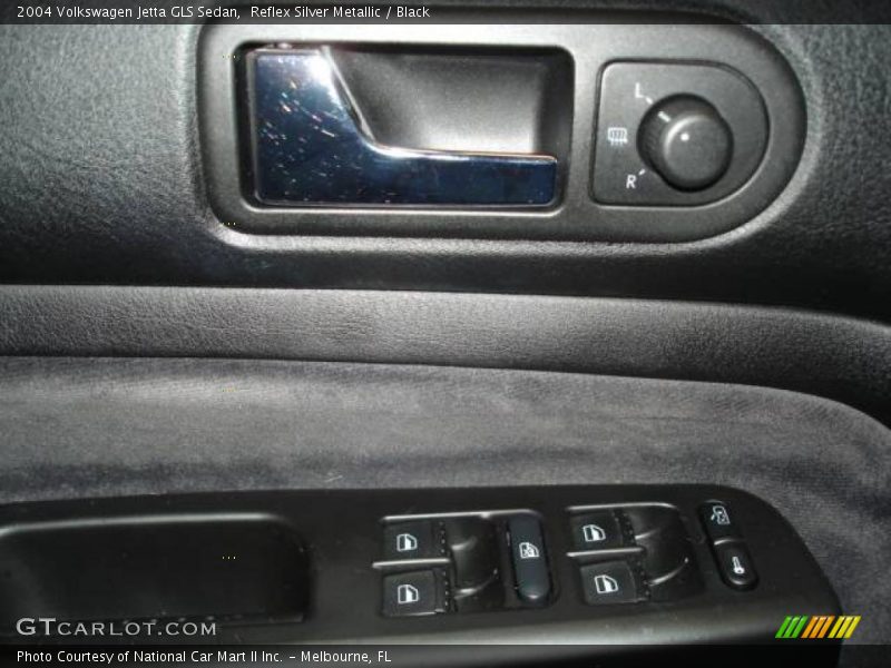 Reflex Silver Metallic / Black 2004 Volkswagen Jetta GLS Sedan