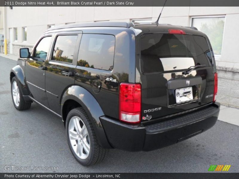 Brilliant Black Crystal Pearl / Dark Slate Gray 2011 Dodge Nitro Heat 4x4