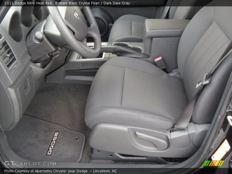 Brilliant Black Crystal Pearl / Dark Slate Gray 2011 Dodge Nitro Heat 4x4