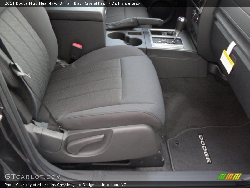 Brilliant Black Crystal Pearl / Dark Slate Gray 2011 Dodge Nitro Heat 4x4