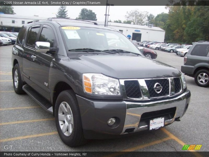 Smoke Gray / Graphite/Titanium 2005 Nissan Armada LE 4x4