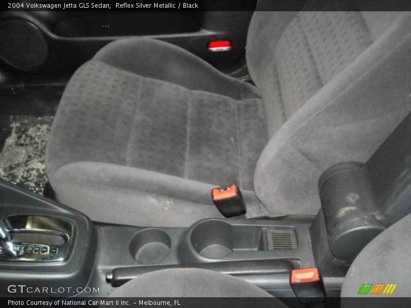 Reflex Silver Metallic / Black 2004 Volkswagen Jetta GLS Sedan