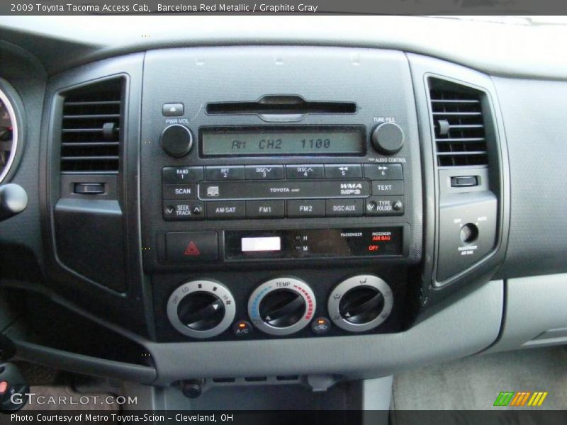 Barcelona Red Metallic / Graphite Gray 2009 Toyota Tacoma Access Cab