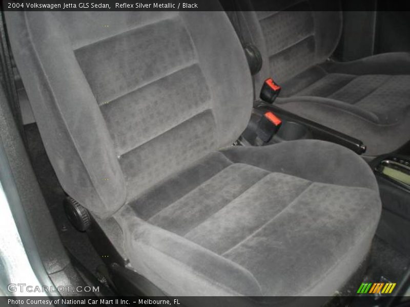 Reflex Silver Metallic / Black 2004 Volkswagen Jetta GLS Sedan