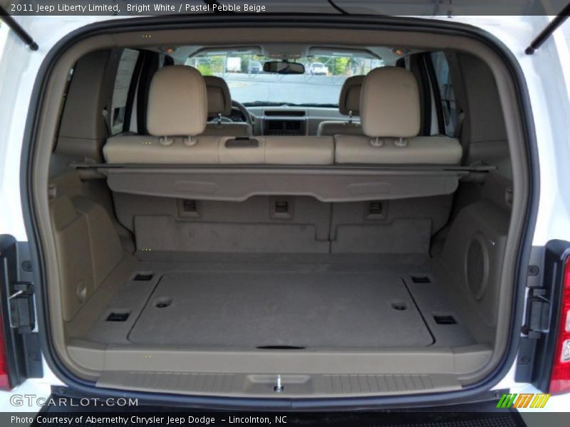 Bright White / Pastel Pebble Beige 2011 Jeep Liberty Limited