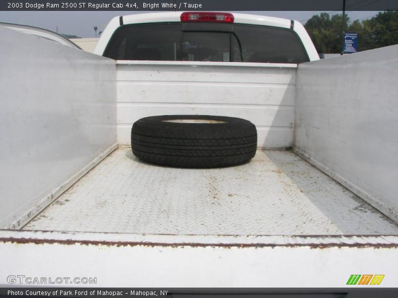 Bright White / Taupe 2003 Dodge Ram 2500 ST Regular Cab 4x4