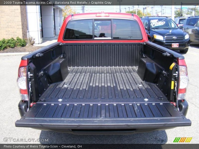 Barcelona Red Metallic / Graphite Gray 2009 Toyota Tacoma Access Cab