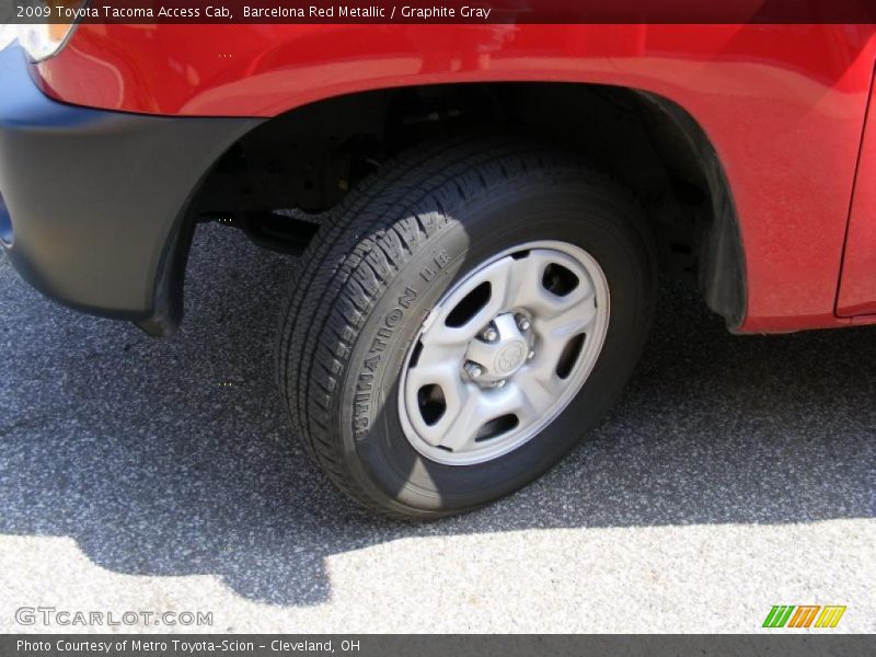 Barcelona Red Metallic / Graphite Gray 2009 Toyota Tacoma Access Cab