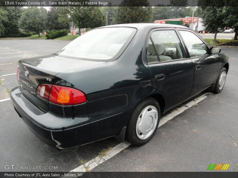 Satin Black Metallic / Pebble Beige 1999 Toyota Corolla VE