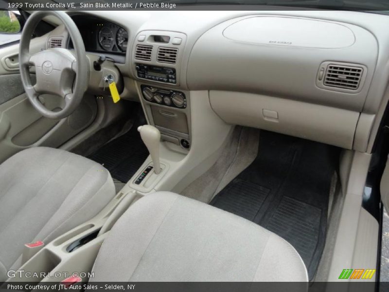 Satin Black Metallic / Pebble Beige 1999 Toyota Corolla VE