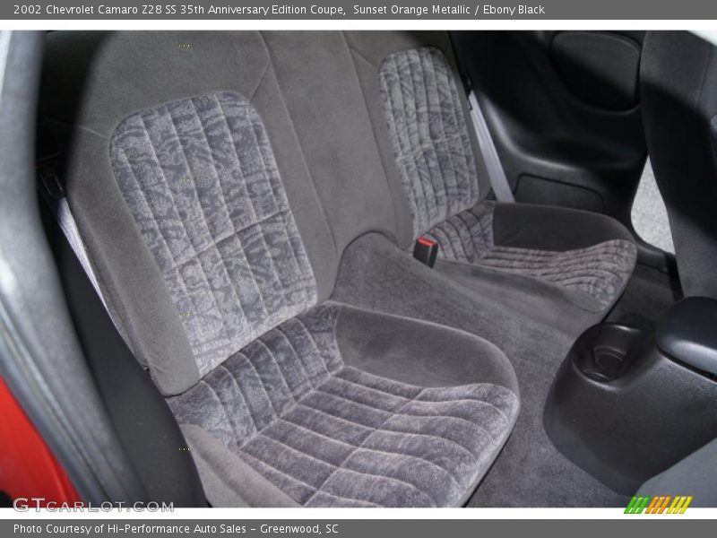 Sunset Orange Metallic / Ebony Black 2002 Chevrolet Camaro Z28 SS 35th Anniversary Edition Coupe