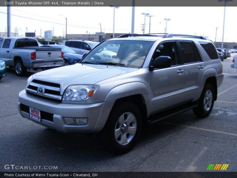 Titanium Metallic / Stone 2005 Toyota 4Runner SR5 4x4
