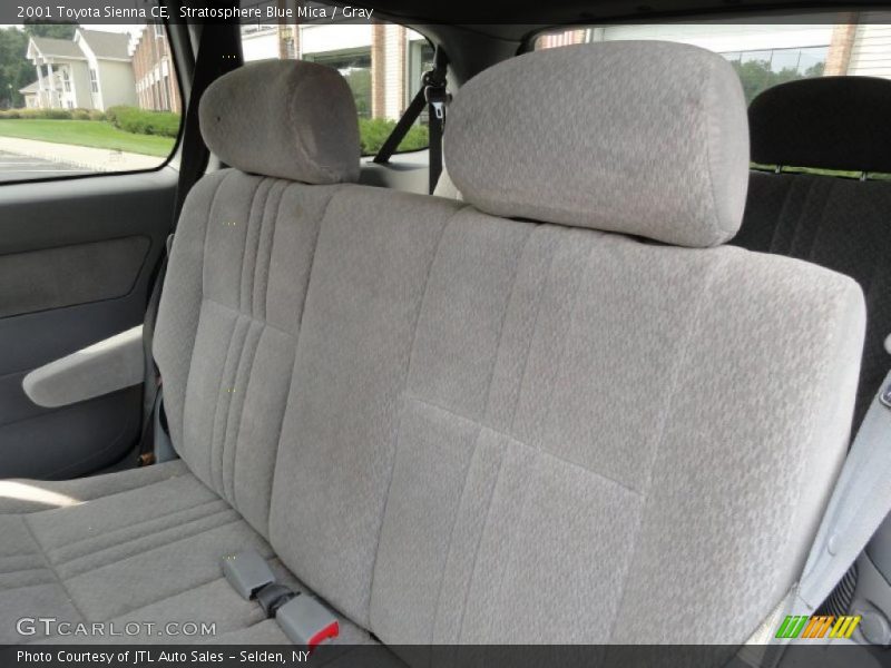 Stratosphere Blue Mica / Gray 2001 Toyota Sienna CE