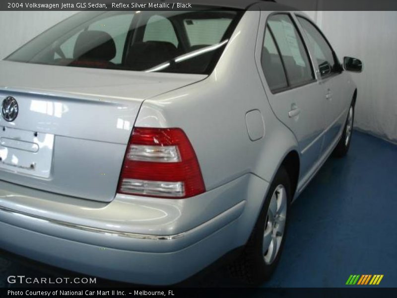 Reflex Silver Metallic / Black 2004 Volkswagen Jetta GLS Sedan