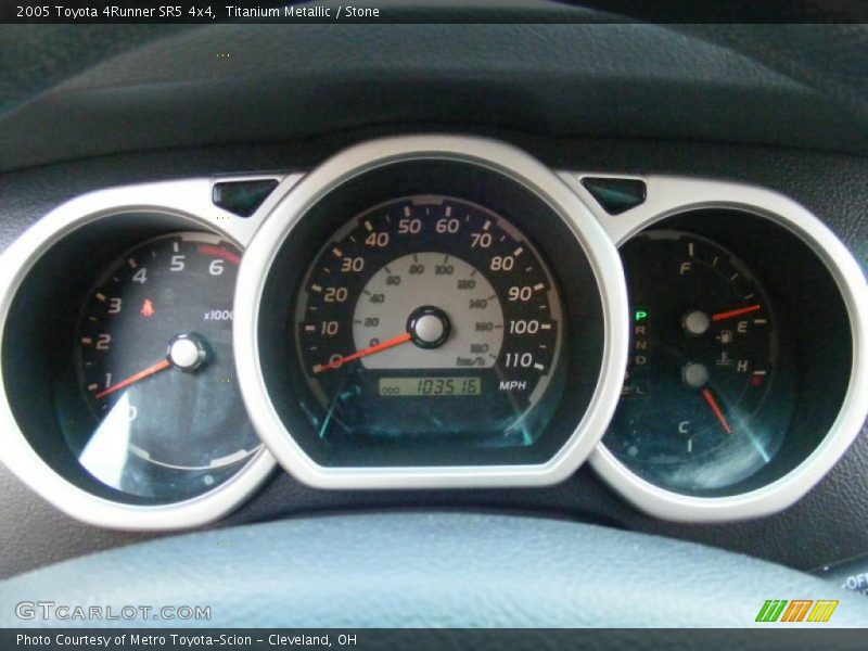 Titanium Metallic / Stone 2005 Toyota 4Runner SR5 4x4
