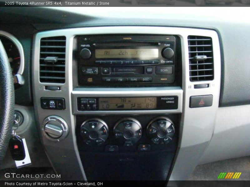 Titanium Metallic / Stone 2005 Toyota 4Runner SR5 4x4