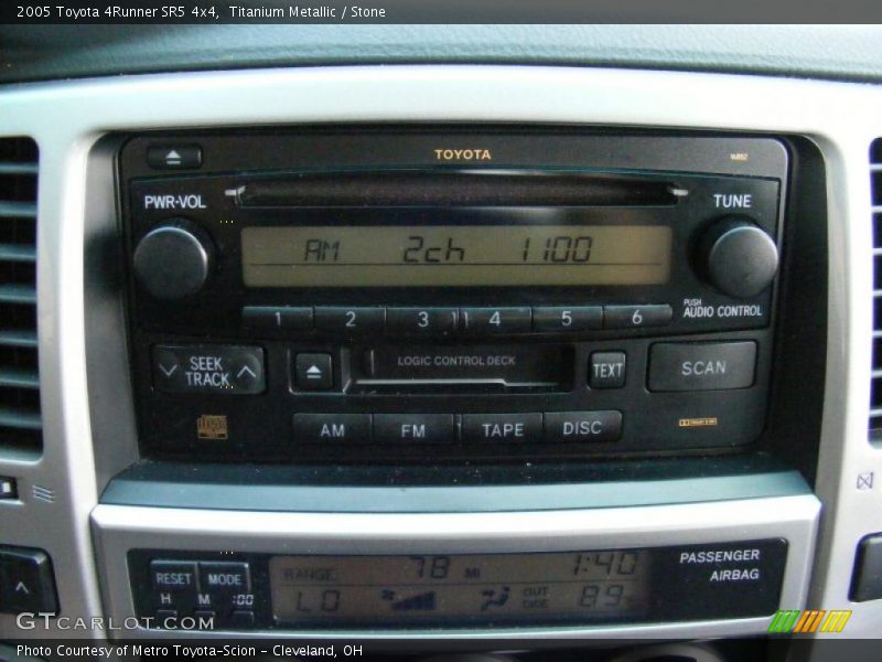 Titanium Metallic / Stone 2005 Toyota 4Runner SR5 4x4