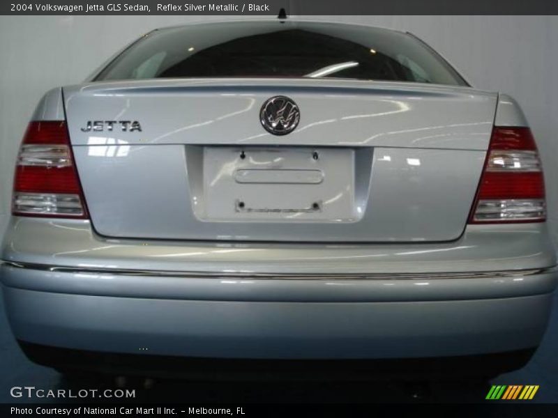 Reflex Silver Metallic / Black 2004 Volkswagen Jetta GLS Sedan