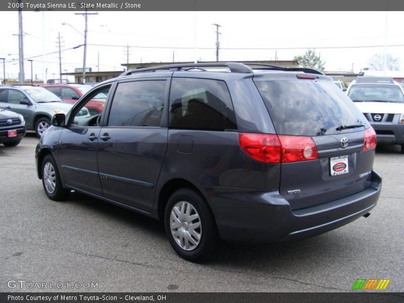 Slate Metallic / Stone 2008 Toyota Sienna LE