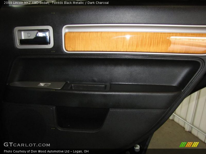 Tuxedo Black Metallic / Dark Charcoal 2009 Lincoln MKZ AWD Sedan